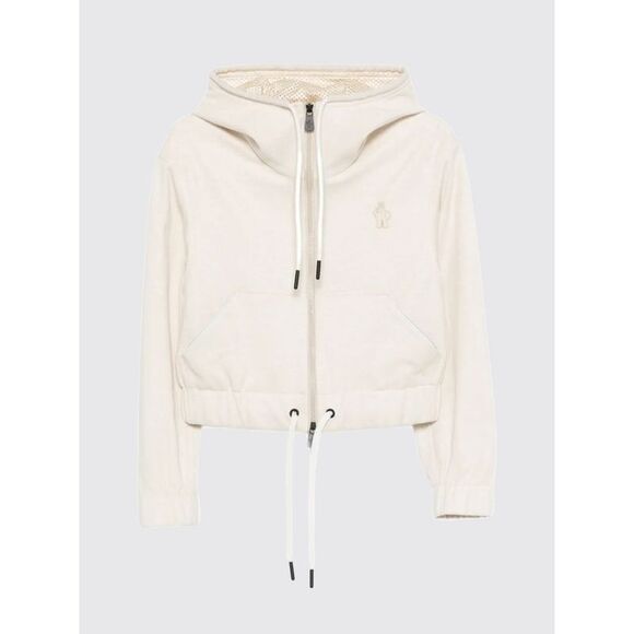 Moncler Sweatshirt Woman White